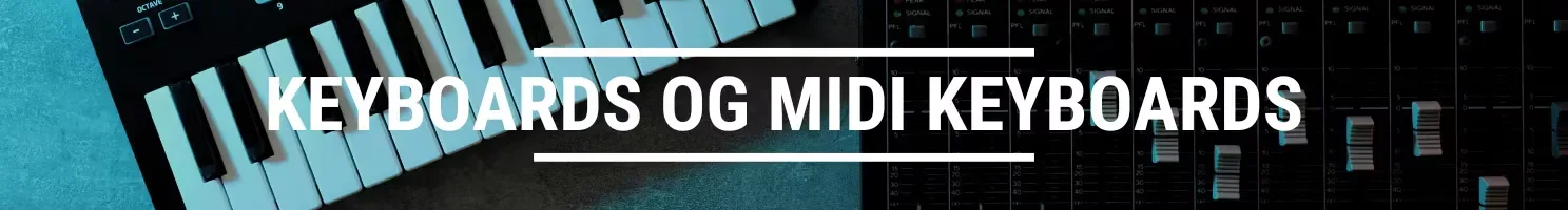 Keyboards og MIDI banner