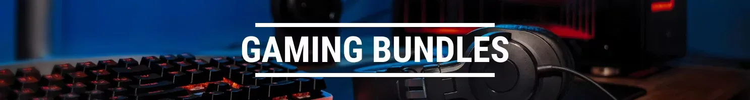 Gaming bundle banner.
