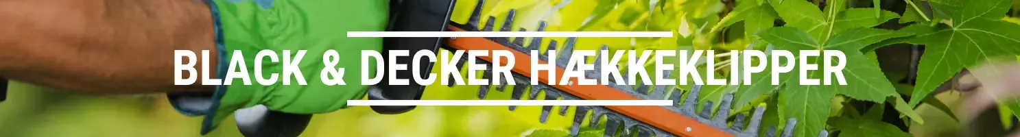 BLACK & DECKER HÆKKEKLIPPER
