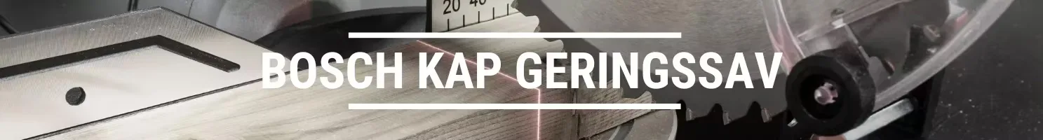 BOSCH KAP GERINGSSAV