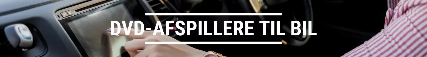DVD-afspillere til bil banner