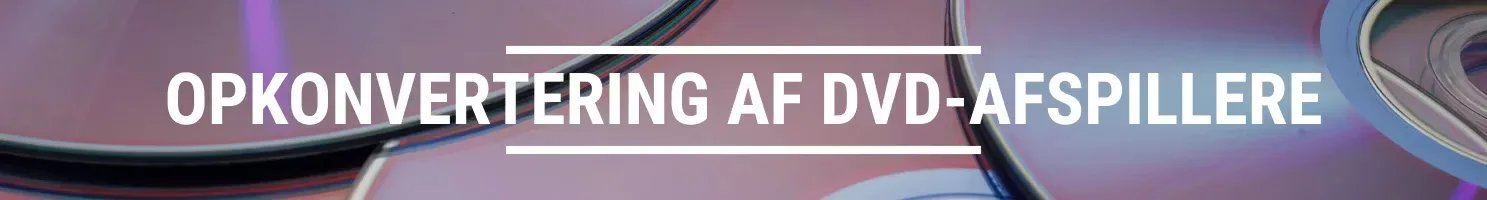 Opkonvertering af DVD-afspillere banner