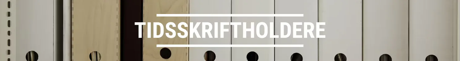 Banner til TIDSSKRIFTholdere