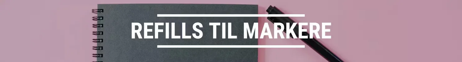 refills til markere banner