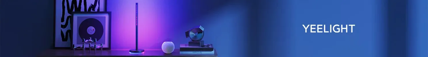 Yeelight lamper banner.