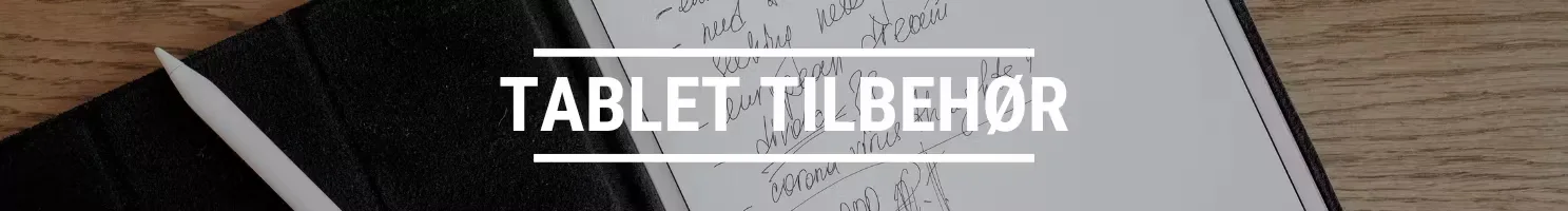 tablet tilbehør banner