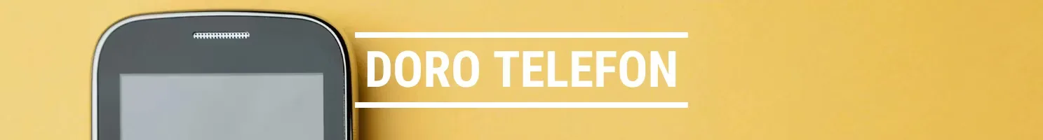Doro telefon banner