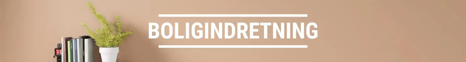 Alt i boligindretning her