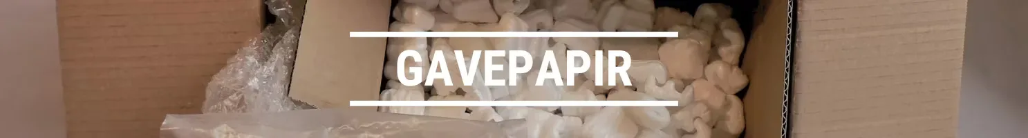 Gavepapir banner