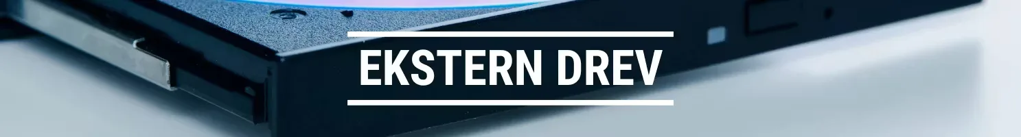 Ekstern drev banner.