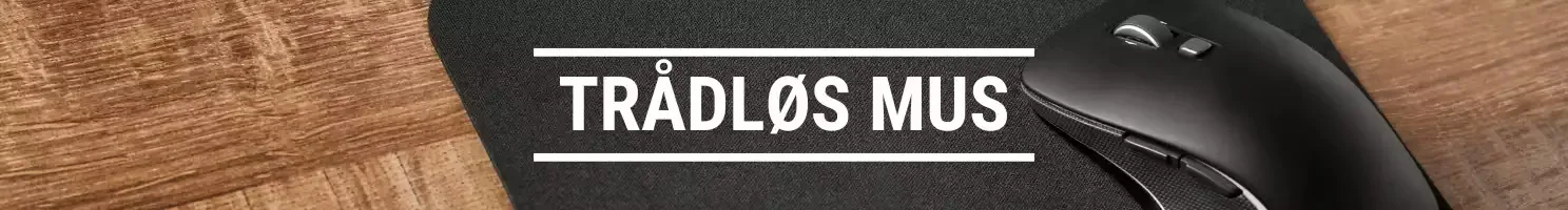 Trådløs mus banner.