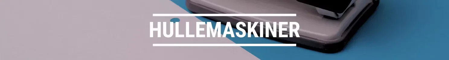 Hullemaskiner banner