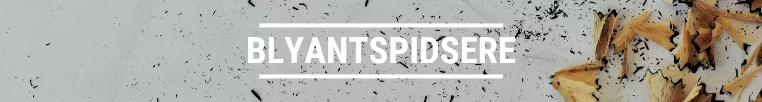 blyantspidsere banner