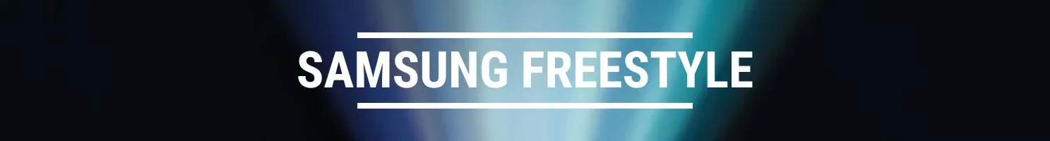 Samsung Freestyle banner.