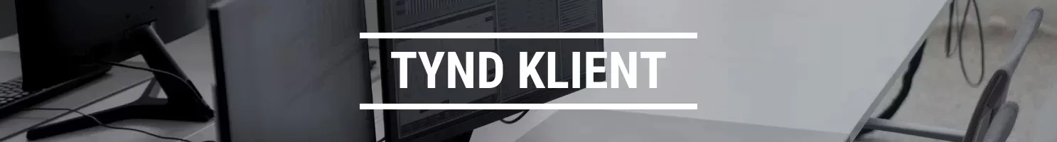 Tynd klient banner