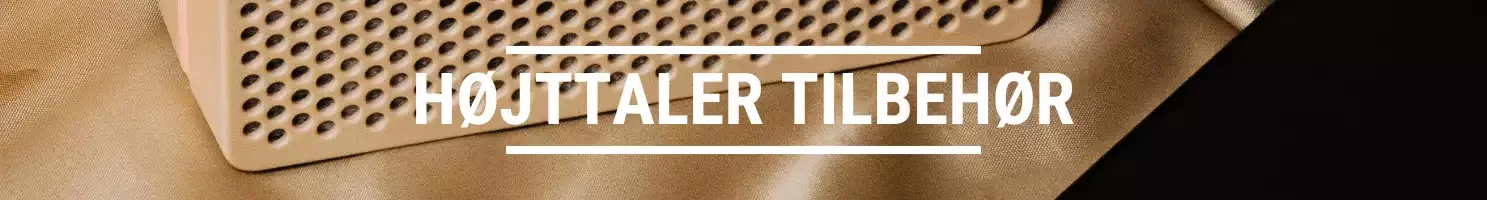 HØJTTALER TILBEHØR BANNER