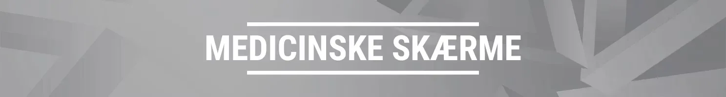 MEDICINSKE SKÆRME BANNER