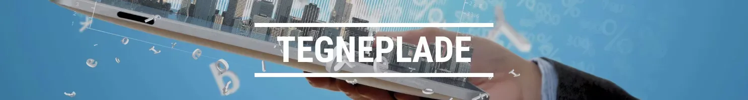 Tegneplade/tegnebræt/digitizer banner.