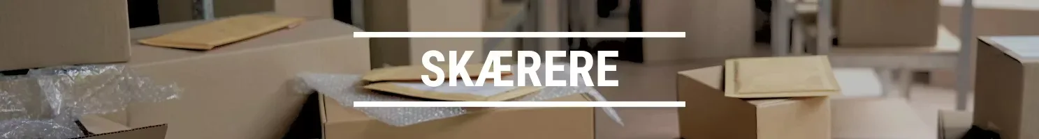 Skærere banner