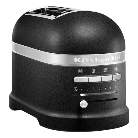 KitchenAid 5KMT2204EBK Brødrister - 2 skive(r) - 1250 W - Sort - 7 niveauer - Metal
