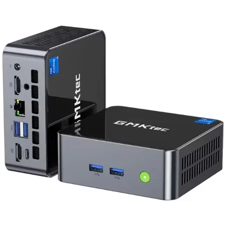 Føniks GMK Mini PC M2 Pro - Intel Core i7 1195G7 - 32GB DDR4 - Intel Iris Xe Graphics G7 - 1TB SSD - WiFi - BT - Windows 11 Pro installeret og køreklar