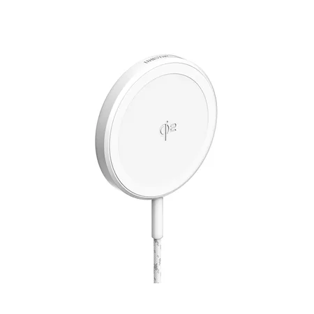 UNISYNK BY UNIVERSAL CREATION Magnetic Wireless Charger Qi2,15W, White 2m Oplader - 15 W