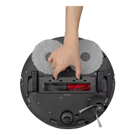 Roborock Qrevo Edge 5V1 Robotstøvsuger - 18500 Pa - 190 min. - Poseløs - 0,072 L - 60,4 dB