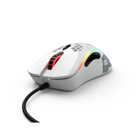 Glorious PC Gaming Race Model D- Mus - Gaming - 12000 DPI - USB Type-A - Hvid