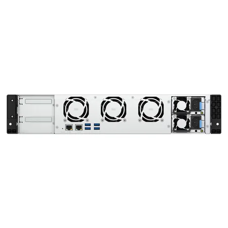 Qnap TS-855EU-RP NAS-server - 8x drev - 0 TB - Ingen - 0, 1, 5, 6