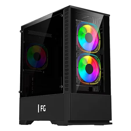 Føniks Intel i5/RTX5070 Gamer Computer - Intel i5 14400F - 16GB DDR5 - GeForce RTX 5070 12GB - 1TB SSD M.2 - Uden Windows licens