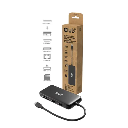 Club 3D CSV-2551 Dockingstation – USB Type-C – 1x HDMI fra Føniks Computer Club 3D CSV-2551 Dockingstation – USB Type-C – 1x HDMI fra Føniks Computer