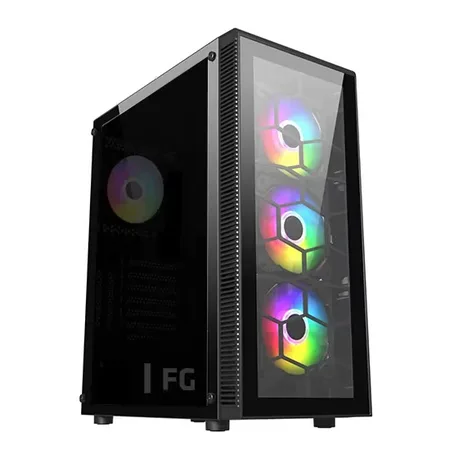Føniks AMD Ryzen 7/RTX5070 Gamer Computer - AMD Ryzen 7 5700X - 32GB DDR4 - GeForce RTX 5070 12GB - 1TB SSD M.2 - Uden Windows licens