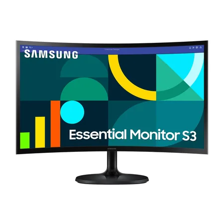 Samsung Essential Monitor S36GD Skærm – 24″ – VA – Full HD fra Føniks Computer