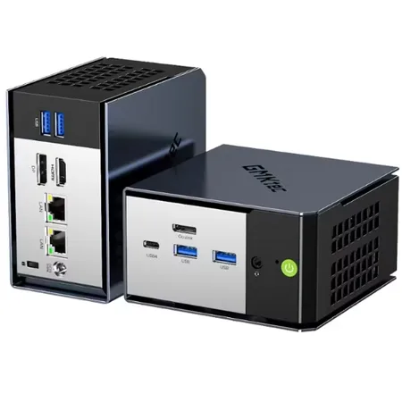 Føniks GMK Mini PC EVO X1 - AMD Ryzen AI 9 HX 370 - 32GB DDR5 - AMD Radeon 890M Graphics - 1TB SSD - WiFi - BT - Windows 11 Pro installeret og køreklar