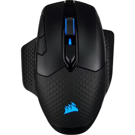 Corsair DARK CORE RGB PRO Mus - Gaming - 18000 DPI - RF Wireless + Bluetooth + USB Type-A