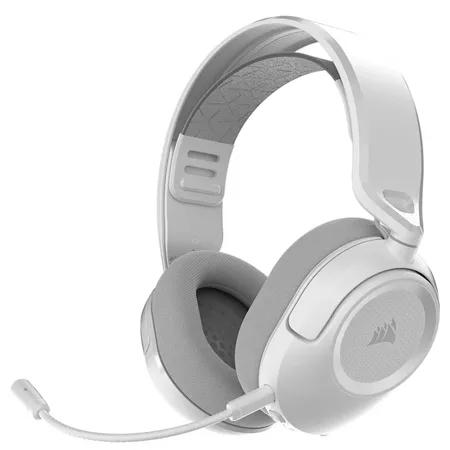 Corsair HS35 v3 Headset - Kabel & trådløs - Circumaural - Hvid - 250 g