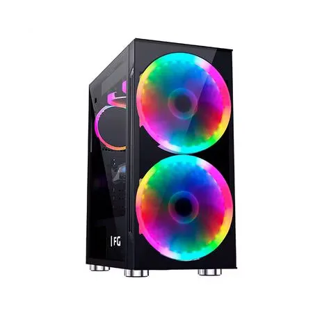 Føniks AMD Ryzen 7/RTX5050 Gamer Computer - AMD Ryzen 7 5700X - 16GB DDR4 - GeForce RTX 5050 8GB - 1TB SSD M.2 - Uden Windows licens