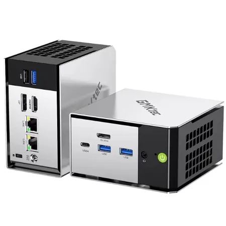 Føniks GMK Mini PC M8 - AMD Ryzen 5 PRO 6650H - 16GB DDR5 - AMD Radeon 660M Graphics - 512GB SSD - WiFi - BT - Windows 11 Pro installeret og køreklar