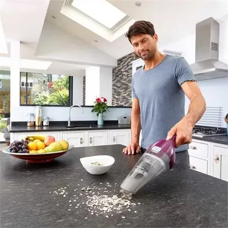 Black & Decker NVC115W Håndstøvsuger - Dry - 11.5 min - Poseløs - 543 g