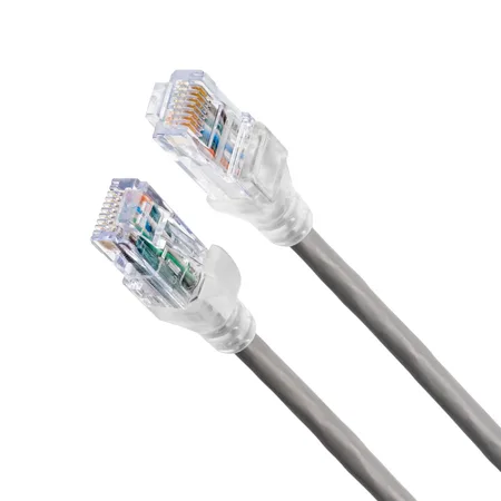 Belden CA24108001M Netværkskabel - 1 m - Cat6a - Grå - U/UTP (UTP) - RJ-45 - Kobber
