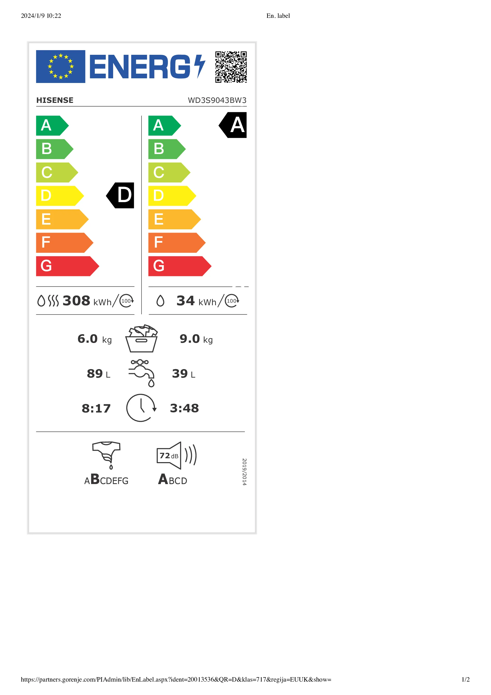 EU Energy Label