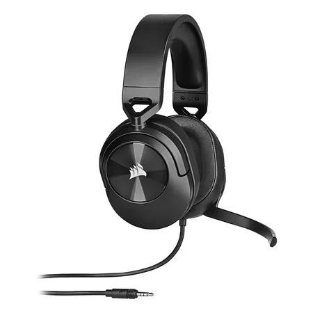 Corsair HS55 SURROUND Headset - Ledningsført - Supraaural - Kulfiber - 284 g