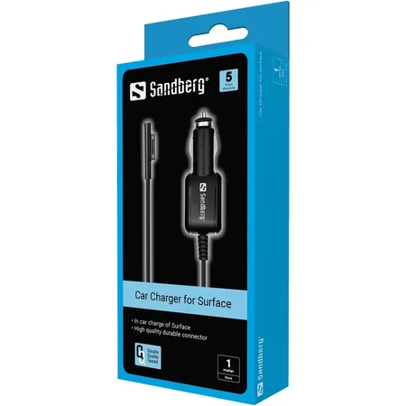 Sandberg 441-00 Oplader - Sort - Cigartænder - Laptop