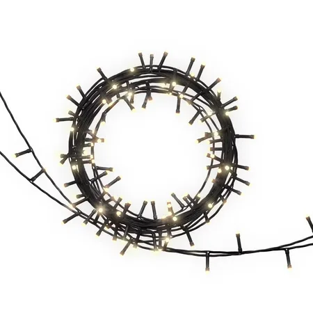 Hombli HBCL-0100 Lyskæde - IP44 - Vekselstrøm - Sort - 1.6 m