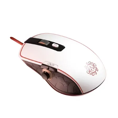 Lexip Initiate Bundle Mus - Gaming - 12000 DPI - USB Type-A - Sort, Guld, Rød, Hvid