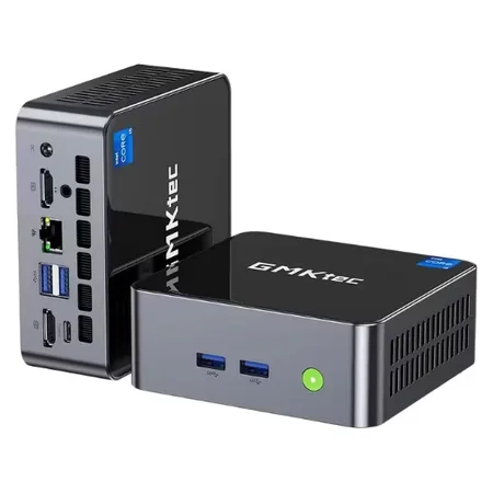 Føniks GMK Mini PC M2 Pro S - Intel Core i7 1185G7 - 16GB DDR4 - Intel Iris Xe Graphics G7 - 512GB SSD - WiFi - BT - Windows 11 Pro installeret og køreklar