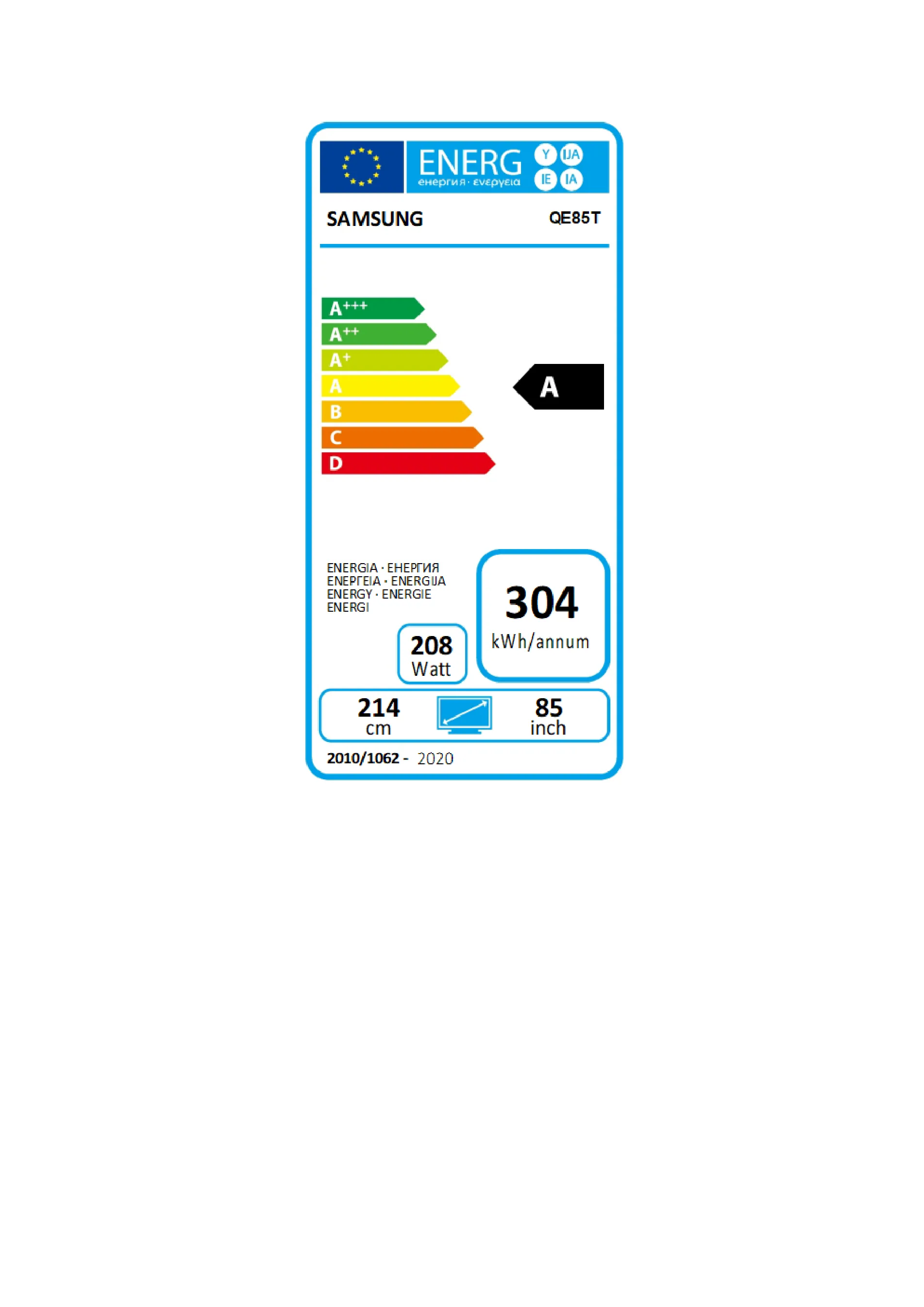 EU Energy Label