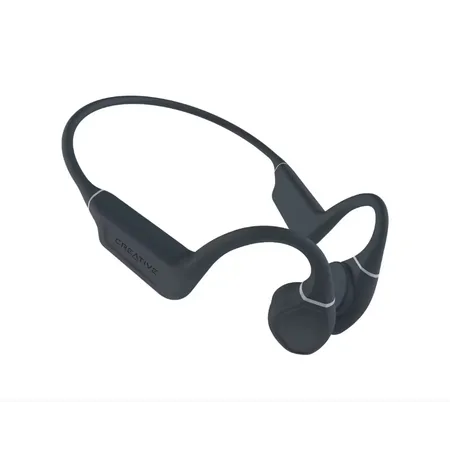 Creative Technology Creative Outlier Free Headset - Trådløs - Knogleledning - Grå - 30 g