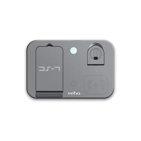 Veho DS-7 Qi Oplader - Sølv