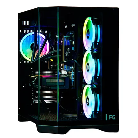 Føniks AMD Ryzen 7/RTX5070 Gamer Computer - AMD Ryzen 7 7800X3D - Vandkøler - 32GB DDR5 - GeForce RTX 5070 12GB - 2TB SSD M.2 - Uden Windows licens